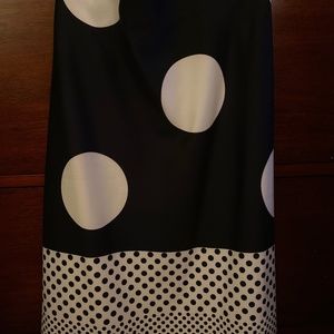 Womens NYCC Black and White Skirt Size L